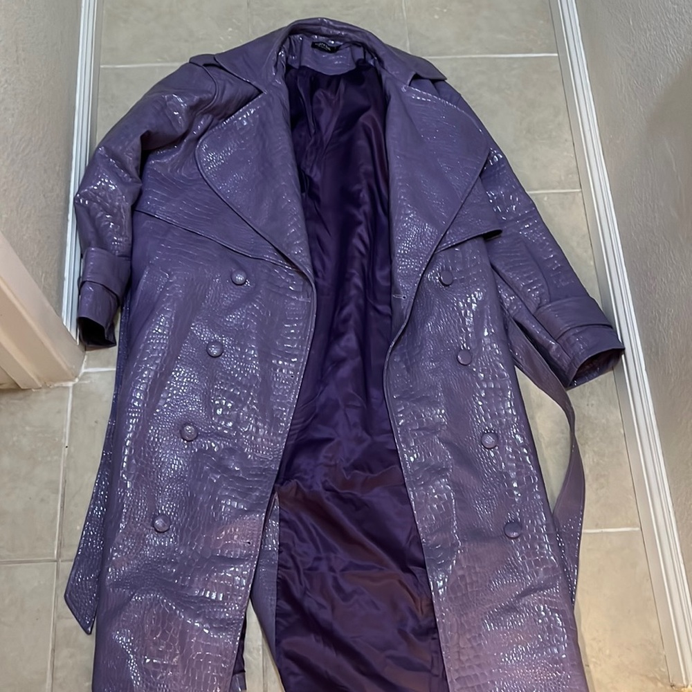 Nasty gal crocodile print duster